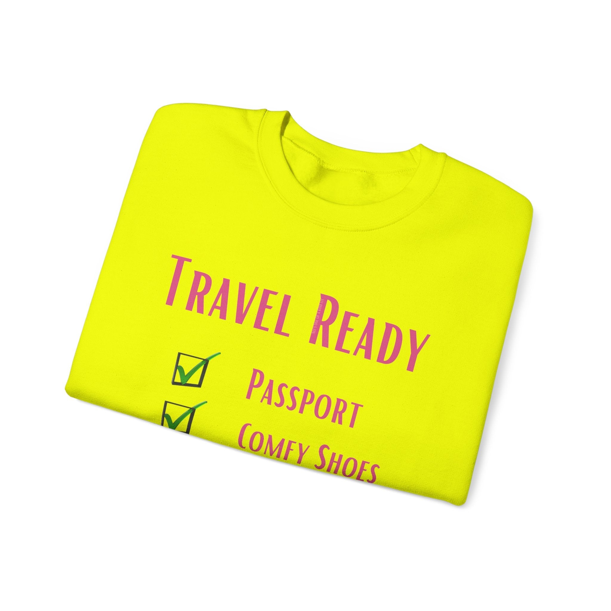 Travel Ready Unisex Heavy Blend™ Crewneck Sweatshirt